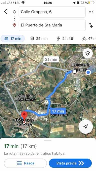 Апартаменты Atico En Pleno Centro De Jerez Sin Ascensor Херес-де-ла-Фронтера Экстерьер фото